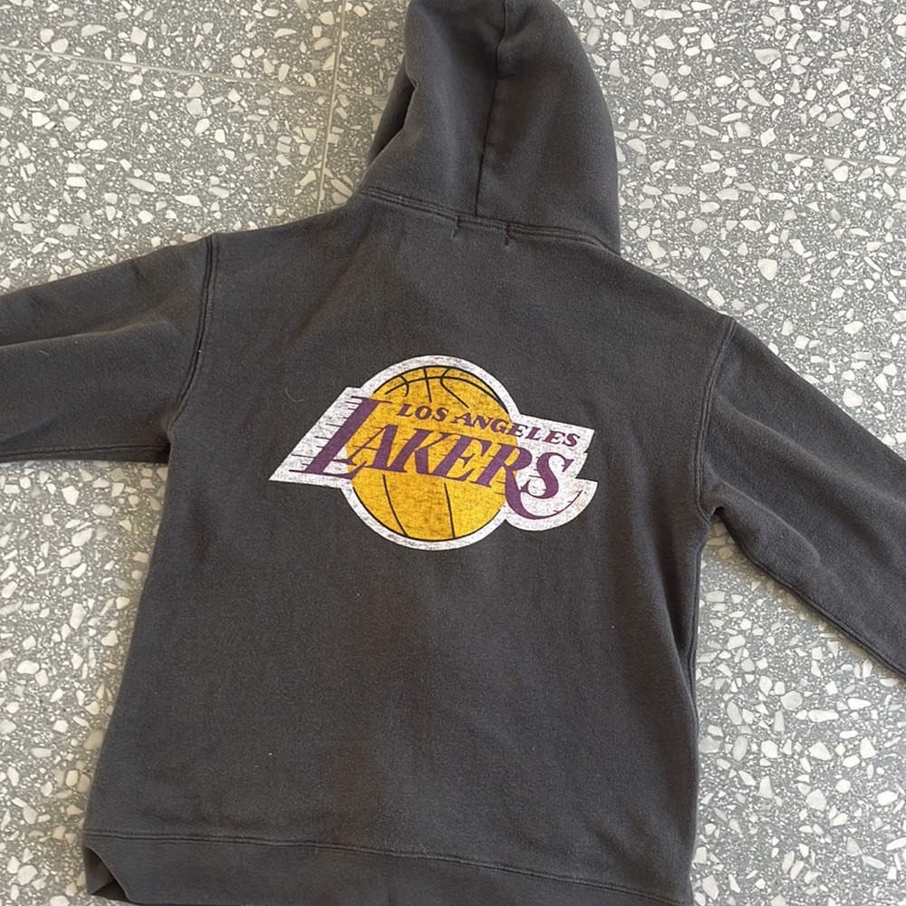 Revolve Junk Food Clothing Hooded Zip-Up Sweatshirt